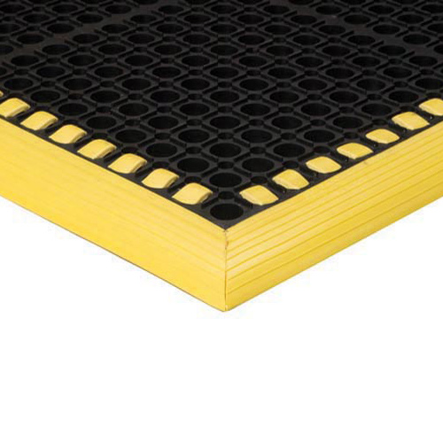 Safety TruTread 3-Sided GritTuff 26x40 Inches Yellow