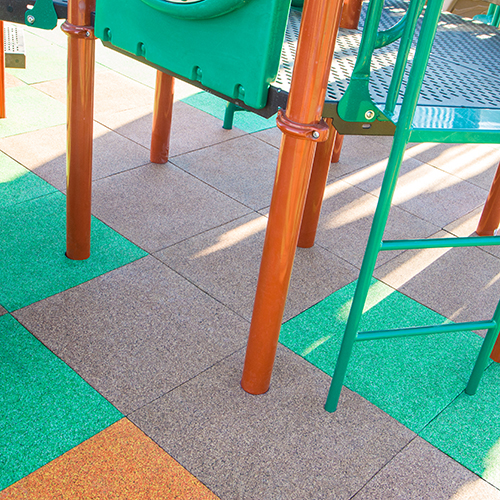 rubber playground tiles for indoor