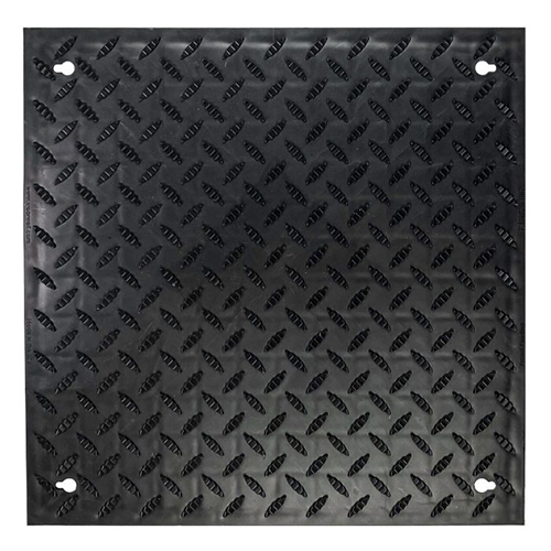 Wearwell Foundation Platform System Diamond-Plate 8x36x54 Inch Kit