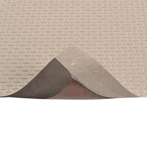 Cushion Trax Ultra Anti-Fatigue Mat 2x75 ft gray close corner curl.