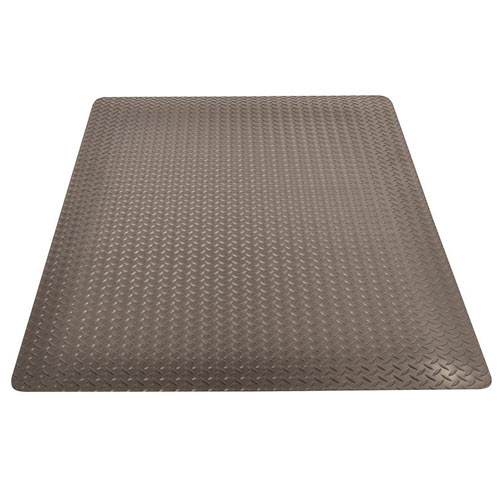 Dura Trax Anti-Fatigue Mat 2x75 ft full tile black.