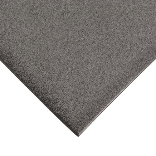 Pebble Step SOF TRED with Dyna Shield Anti-Fatigue 5/8 inch 3x5 ft black corner.