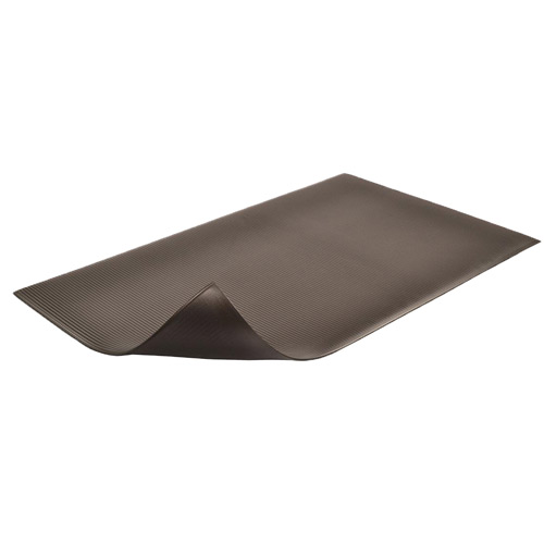 Razorback Anti-Fatigue Mat With Dyna-Shield 3X4 ft curl.