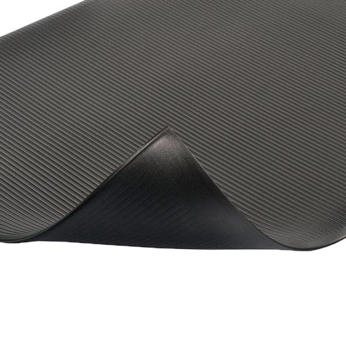 Razorback Anti-Fatigue Mat With Dyna-Shield 2x6 ft close curl.