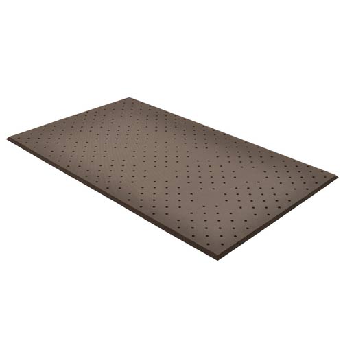 SuperFoam Perforated Anti-Fatigue Mat 3X8 ft full ang right.