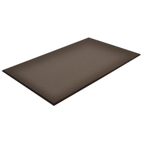 SuperFoam Solid Anti-Fatigue Mat 3x3 ft full ang left.