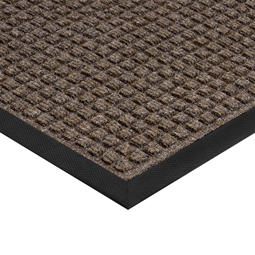 AbsorbaSelect Carpet Mat 3x10 feet Brown corner