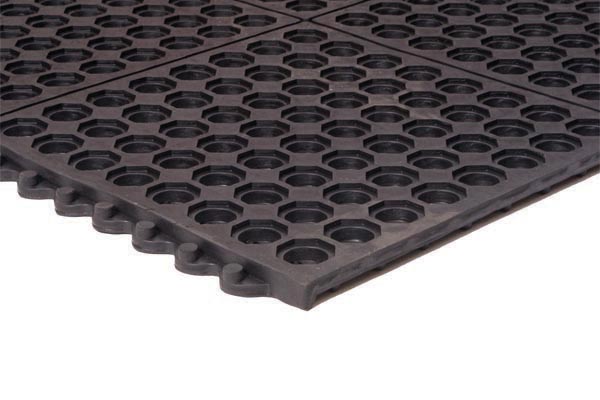 Performa Black Mat 3x3 Feet Black