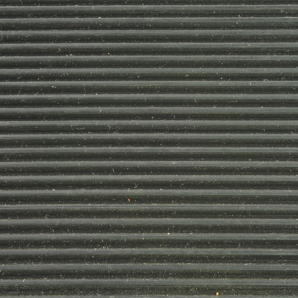 Switchboard Corrugated Black Texture Close Up