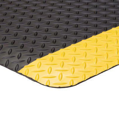 Anti Fatigue Mat Ultimate Diamond Foot Colored Borders 3x5 feet