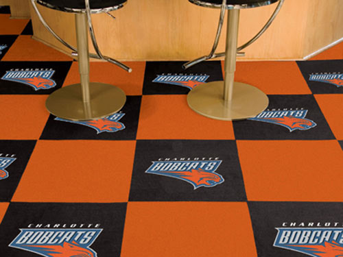 Carpet Tile NBA Charlotte Bobcats 18x18 Inches 20 per carton