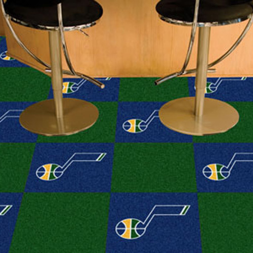 Carpet Tile NBA Utah Jazz 18x18 Inches 20 per carton