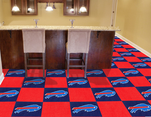 NFL Buffalo Bills 18x18 carpet tile
