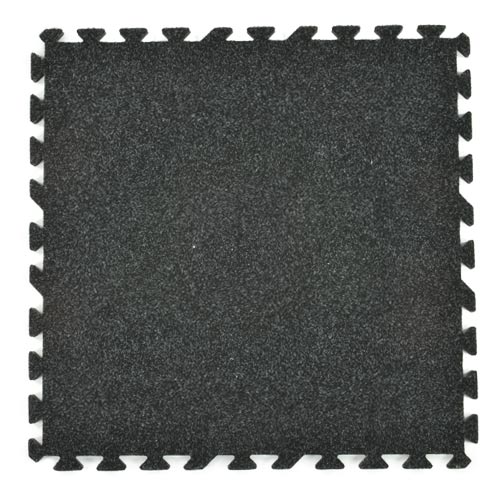 Plush Comfort Carpet Tile 10x10 ft Kit Beveled Edges corner.