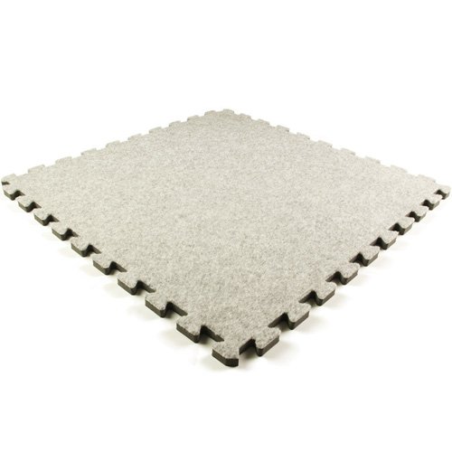 Royal Interlocking Carpet Tile four tiles together.