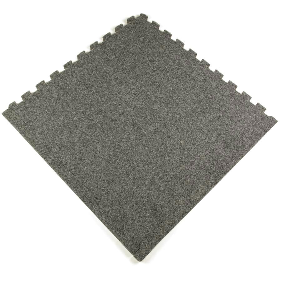 Royal Interlocking Carpet Tile with borders.