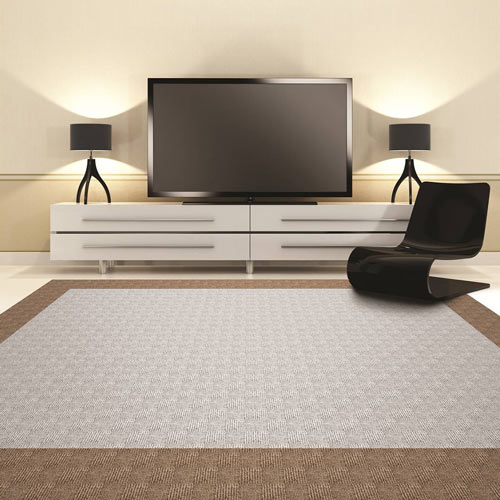 Smart Transformations Crochet 24x24 In Carpet Tile 15 per case Living Room