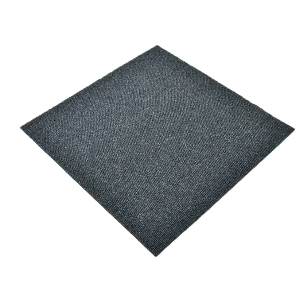 Smart Transformations Ridgeline 24x24 In Carpet Tile 15 per case Full Tile Sky Grey