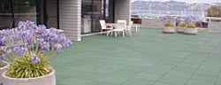 decks and rooftop tiles