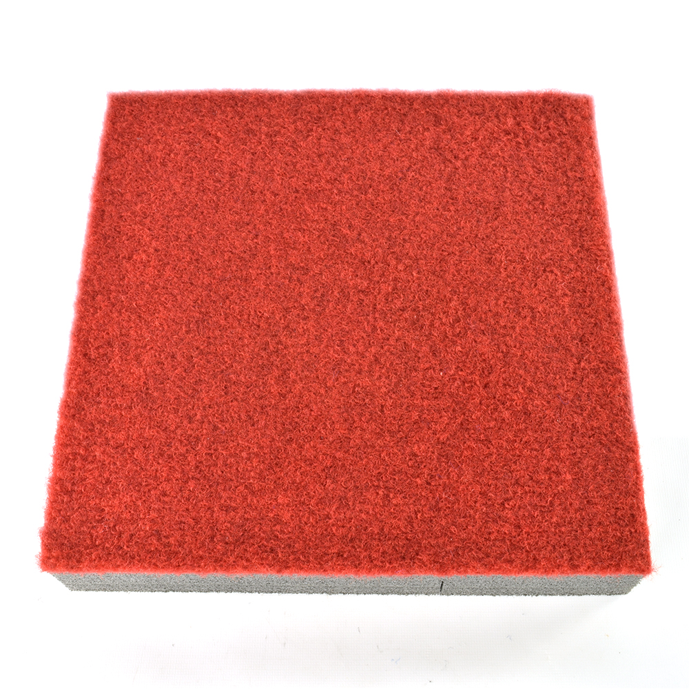 Cheerleading Mats 6x42 ft x 2 Inch Poly Flexible Roll - Select full red