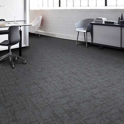 Captured Idea Commercial Carpet Tile 24x24 Inch Carton of 24 Seal Install Multidirectional