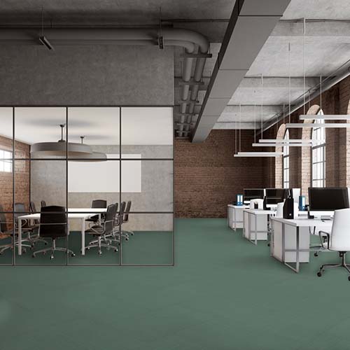 Colorburst Commercial Carpet Tiles 24x24 inch Carton of 18 Office Install