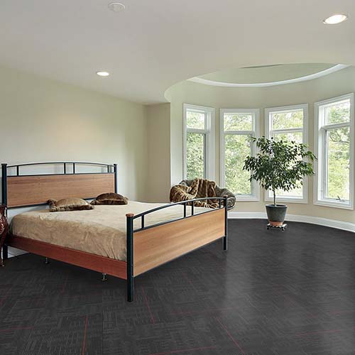Echo Commercial Carpet Planks 12x48 Inch Carton of 14 Bedroom Install