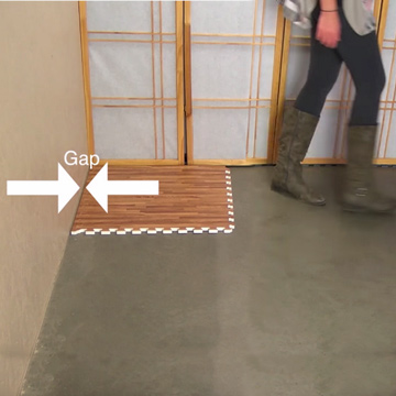 Foam Flooring Expansion Gap