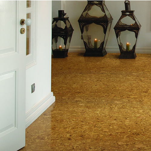 Cork Laminate Flooring Latvia installed in a home
