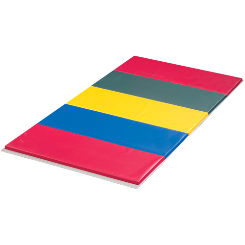 Gym Mat 5x10 ft x 2.5 inch V2 Custom rainbow