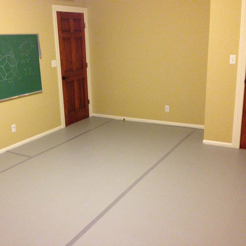 Home Ballet Dance Studio Subfloor diy installation