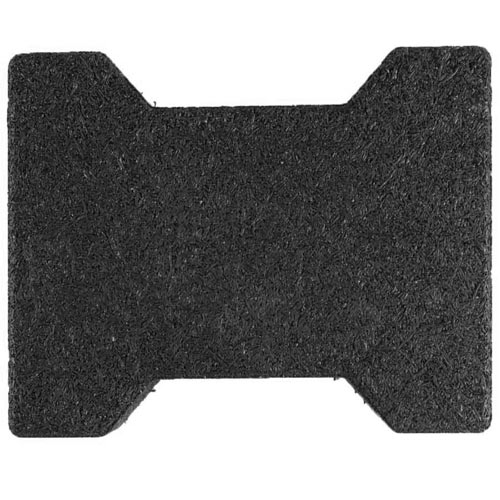 Dog Bone Outdoor Paver Tiles 1-3/4 Inch Black