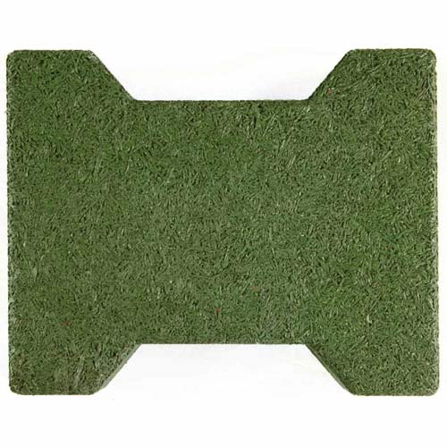 Dog Bone Outdoor Patio Tiles green dog bone.