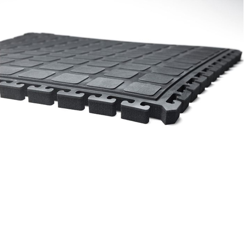 Hog Heaven II Anti Fatigue Modular Tile 18x18 tile edge details.