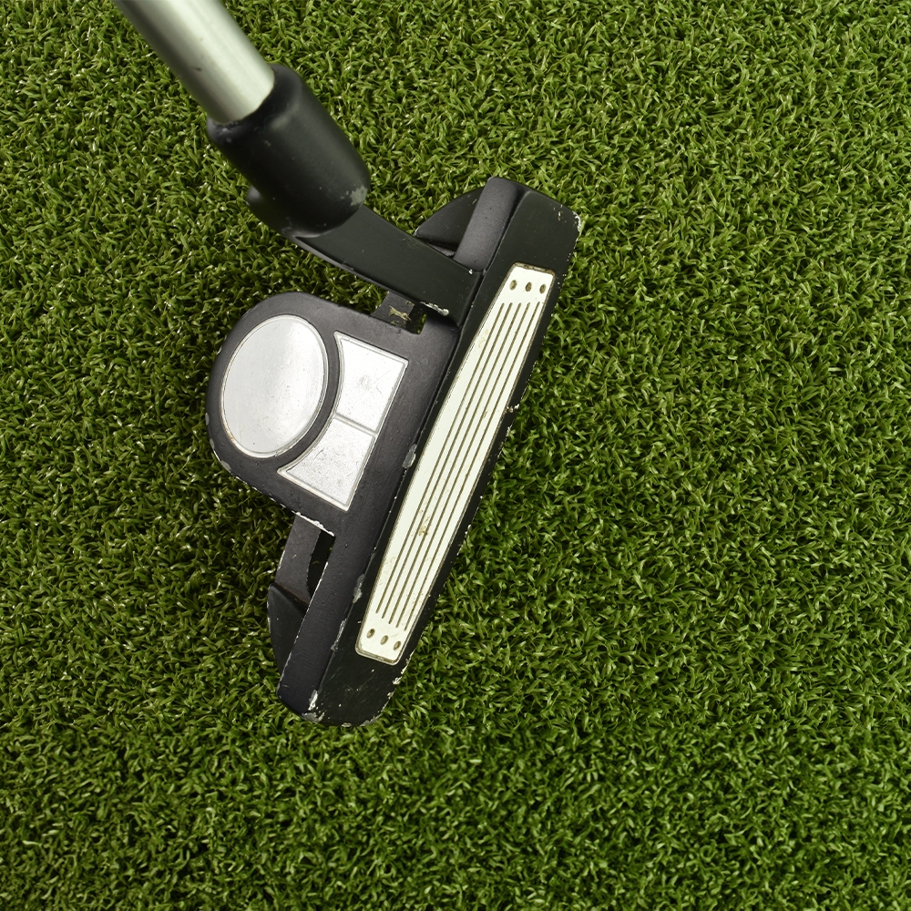 Putter Close Up EZ-Putt 2 Artificial Grass Turf 1/2 Inch x 15 Ft. Wide per SF
