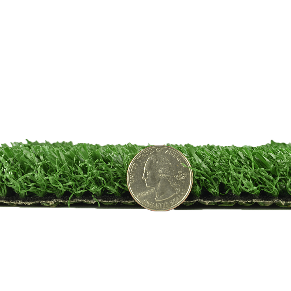Fit Turf Outdoor Artificial Grass Turf 3/4 Inch x 15 Ft. Wide Per SF Thickness Close up