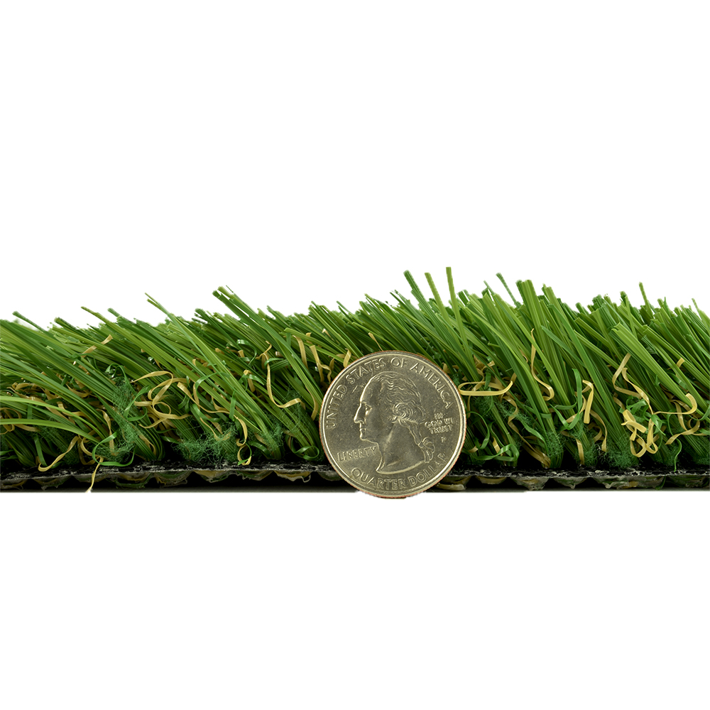 ZeroLawn Classic Artificial Grass Turf 1-1/2 Inch x 15 Ft. Wide per SF coin comparasion 