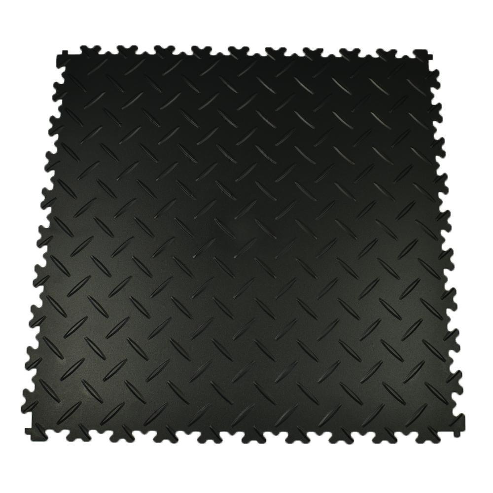 SupraTile 4.5 mm Diamond Pattern Black / Grays full