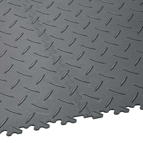 SupraTile 4.5 mm Diamond Pattern Black / Grays