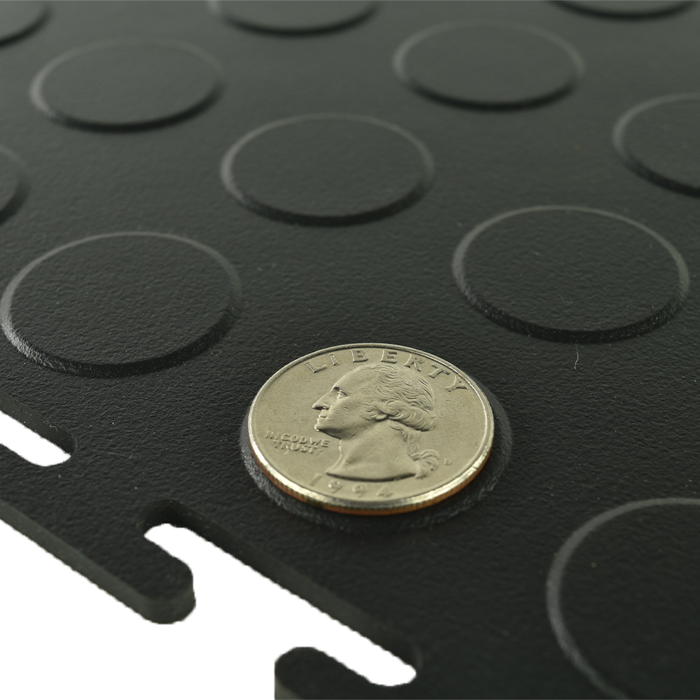 SupraTile 4.5 mm T-Joint Coin Black / Grays coin top