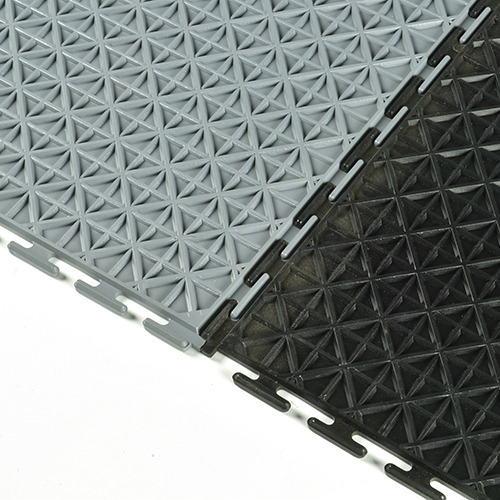 SupraTile T-Joint Textured PVC Garage Tiles