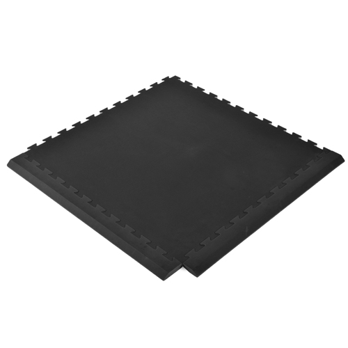 Border Ramp 1 inch x 1x1 Meter Mats for black tile.
