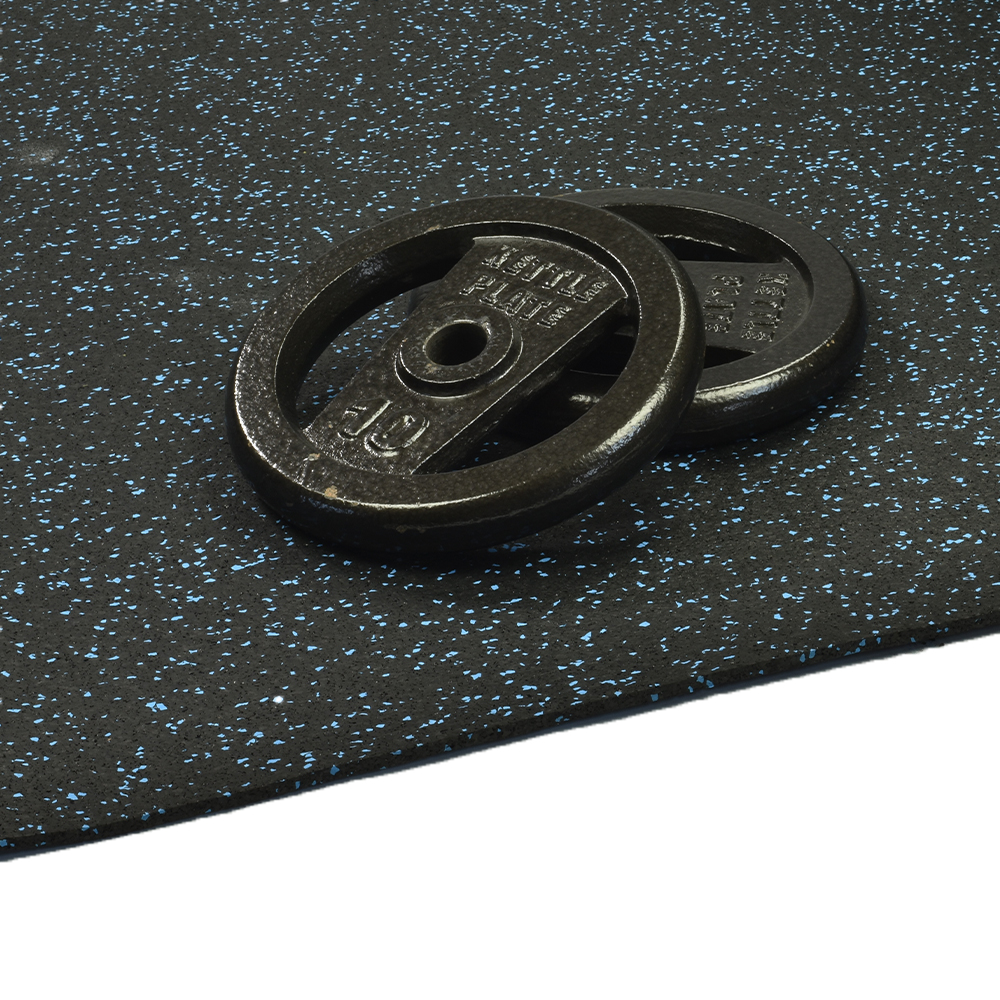 ForceFit Athletic Rolled Rubber 10% Color 8 mm x 4 Ft. Wide Per SF Kettle Plates Weights