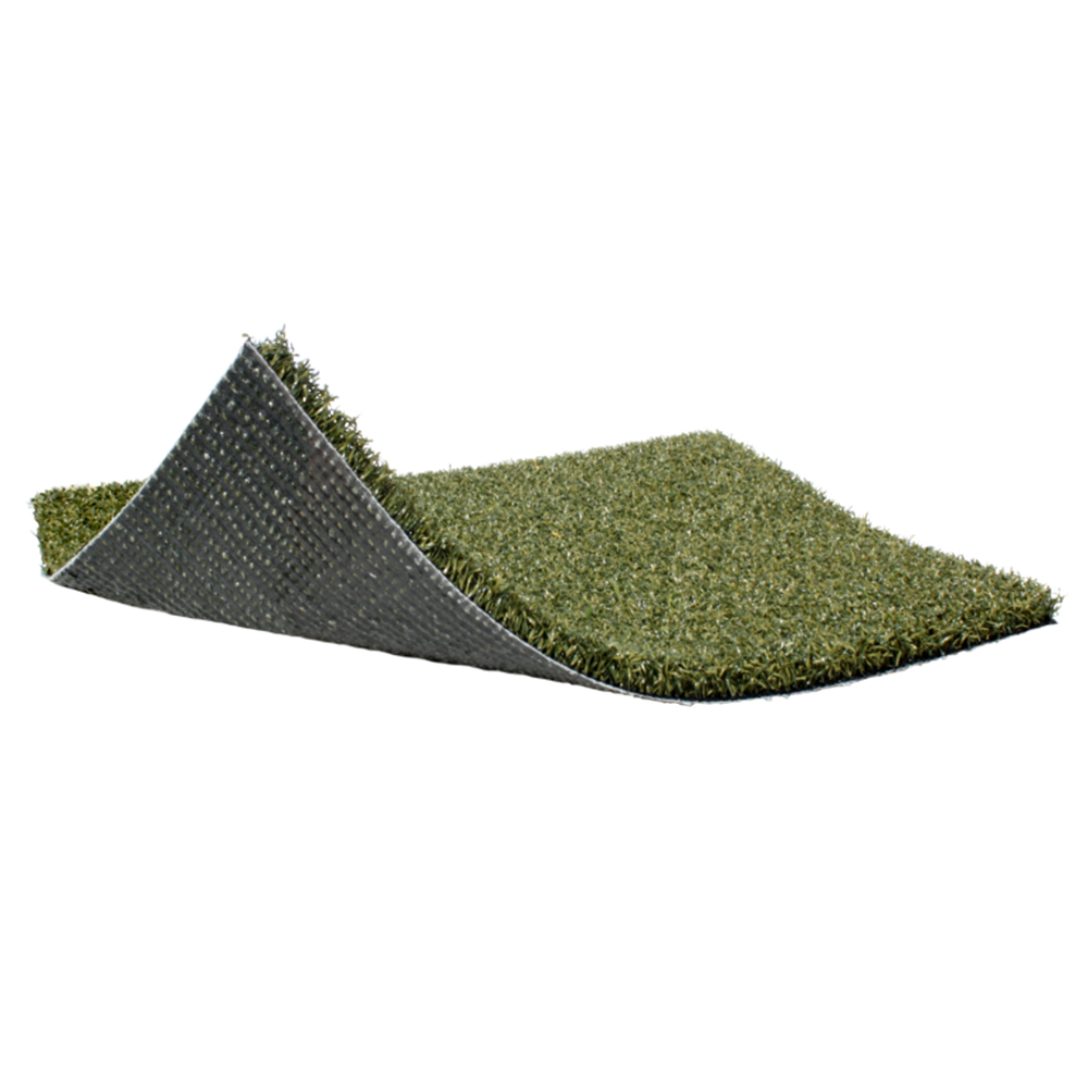 Troon Artificial Turf Roll 1-1/8 Inch x 15 Ft. Wide Per SF Curl Forest Olive