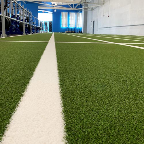 synthetic turf running track 
