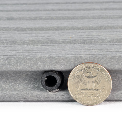 GreatDeck Outdoor Plastic Deck Tile thick.