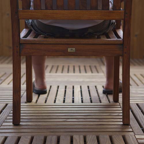 GreatDeck Outdoor Hardwood Deck Tile Patio