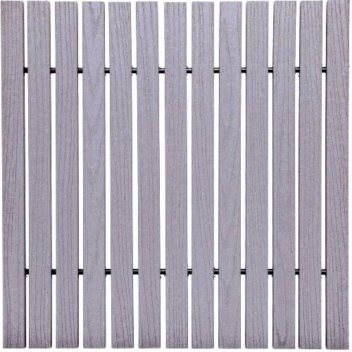 GreatDeck Outdoor Plastic Deck Tile Tile Grey