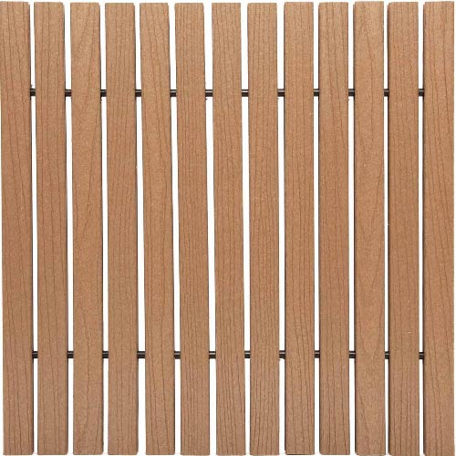 GreatDeck Outdoor Plastic Deck Tile Tile Taupe