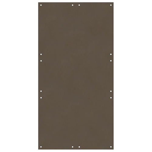 Ground Protection Mats 4x8 ft Black Smooth surface top view on white background